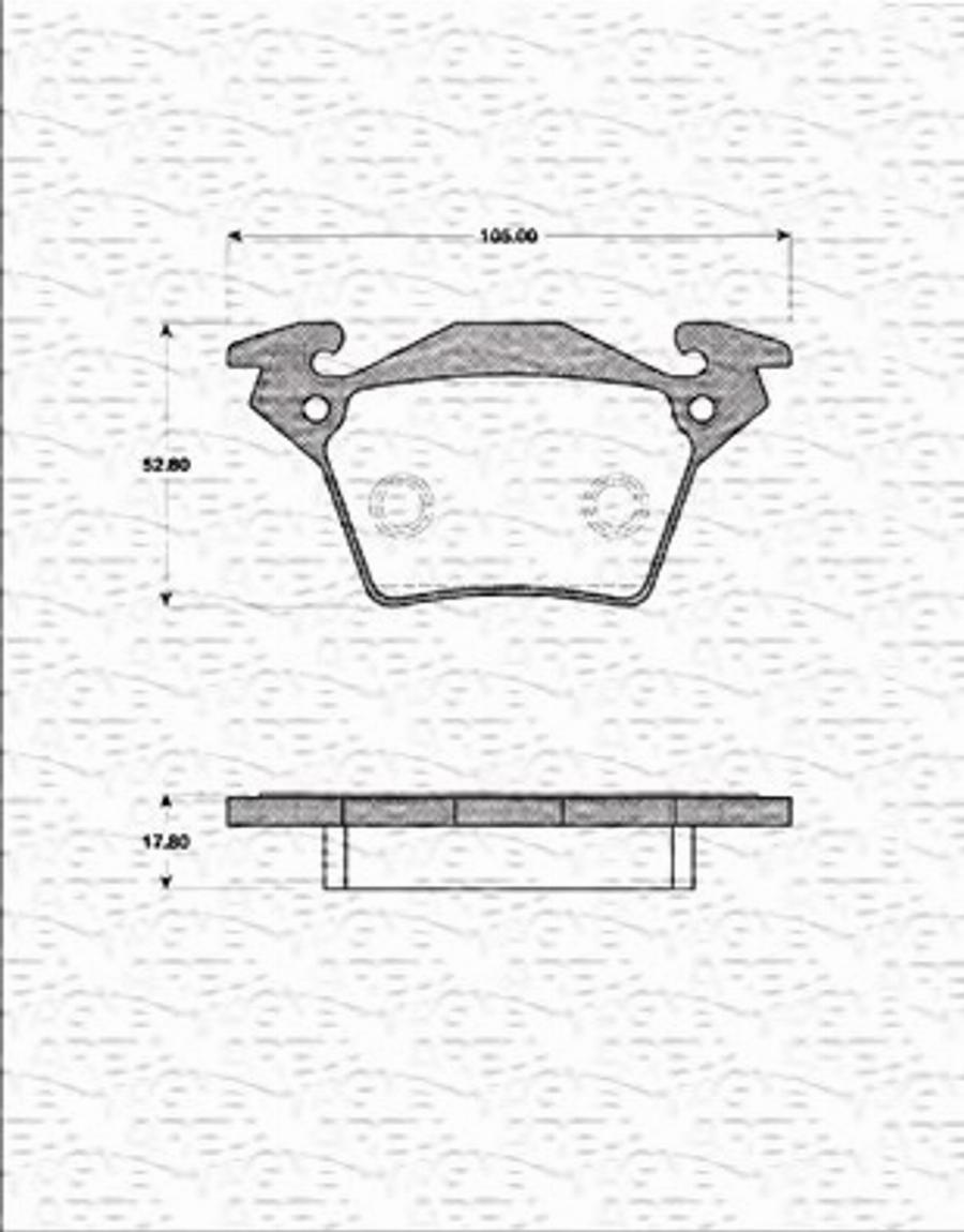 Magneti Marelli 363702161263 - Kit pastiglie freno, Freno a disco autozon.pro