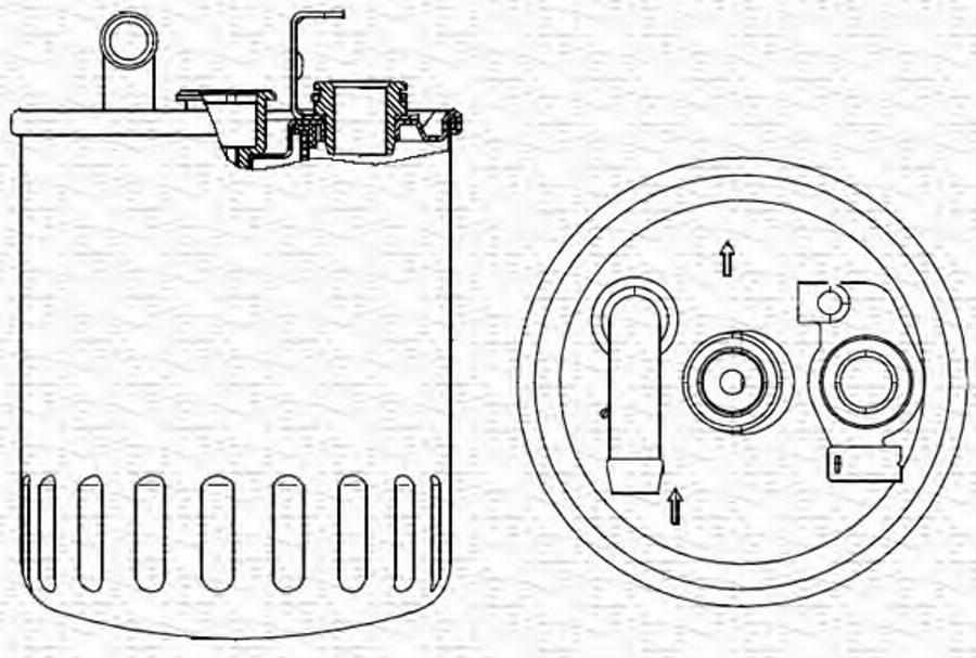 Magneti Marelli 213908509000 - Filtro carburante autozon.pro