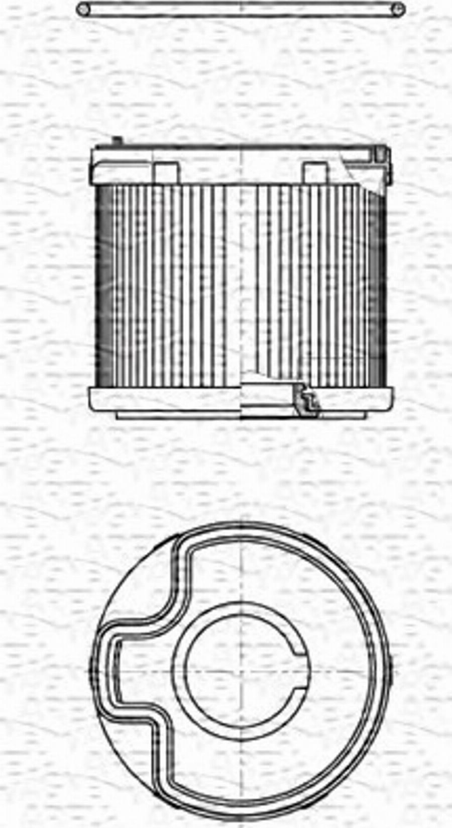 Magneti Marelli 213908505000 - Carter, Filtro carburante autozon.pro