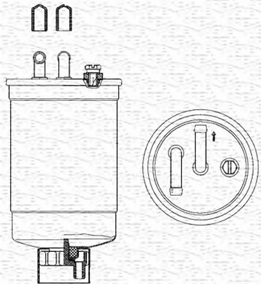 Magneti Marelli 213908513000 - Filtro carburante autozon.pro