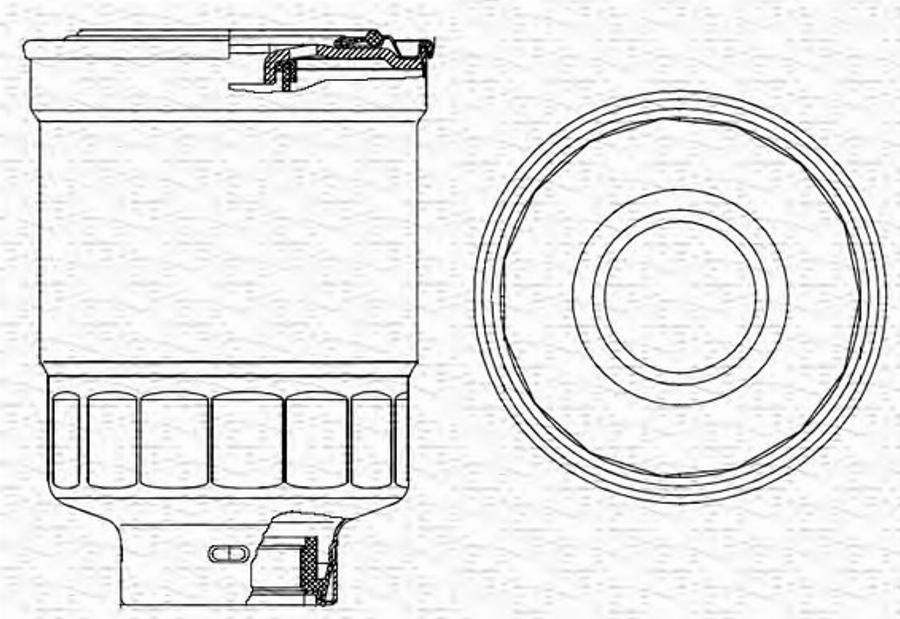 Magneti Marelli 213908527000 - Filtro carburante autozon.pro