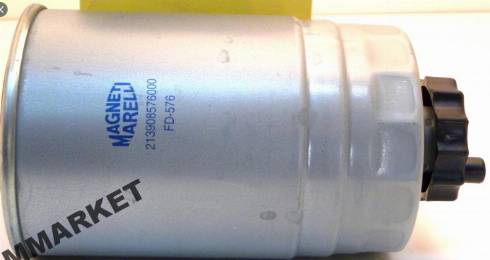 Magneti Marelli 213908576000 - Filtro carburante autozon.pro