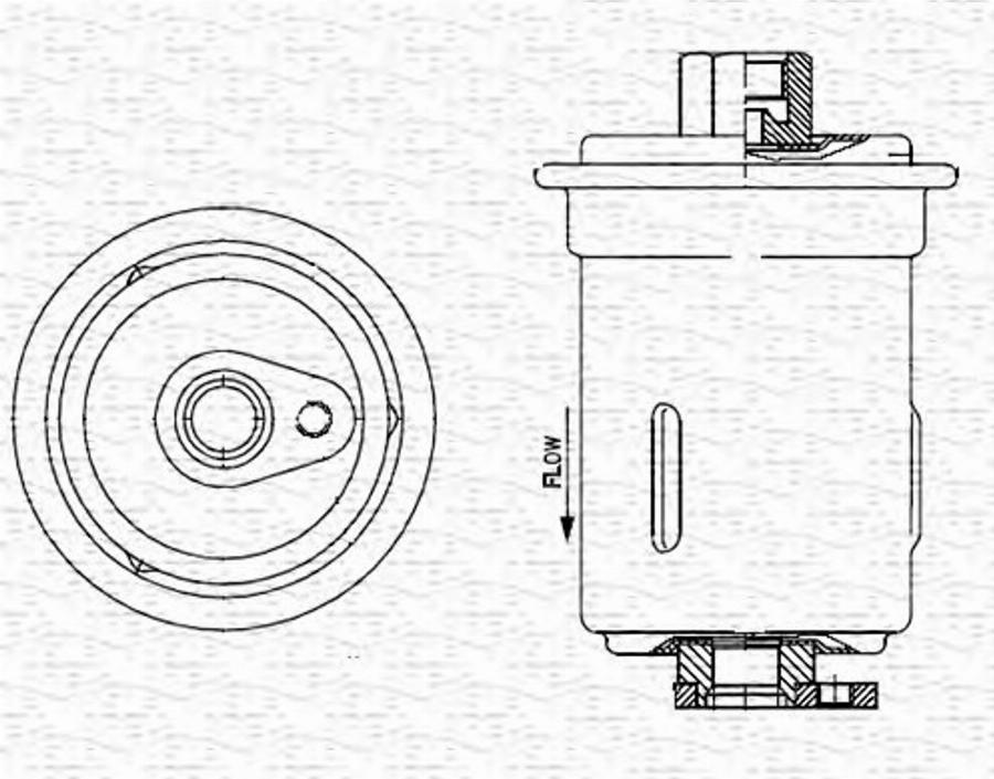 Magneti Marelli 213908620000 - Filtro carburante autozon.pro