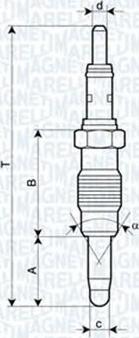 Magneti Marelli UX21A - Candeletta autozon.pro