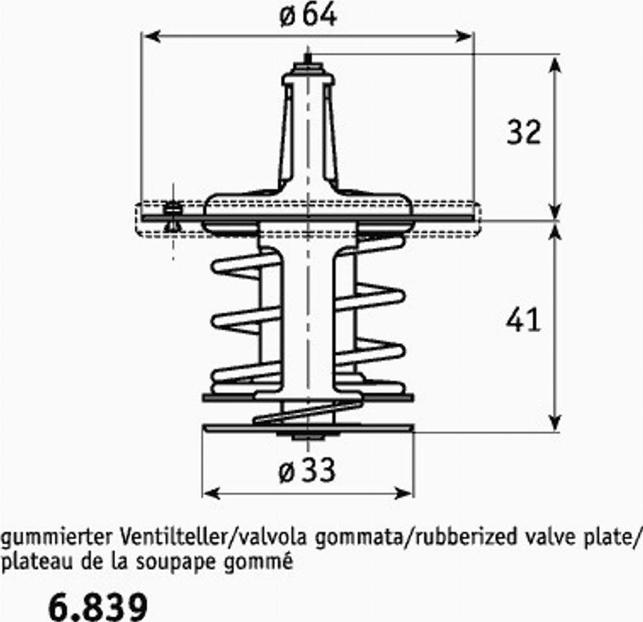 MAHLE 6.839.76.399 -  autozon.pro