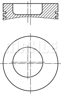 MAHLE 014 47 00 - Pistone autozon.pro