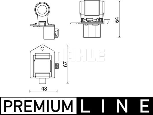 MAHLE ABR 156 000P - Resistenza, Ventilatore abitacolo autozon.pro