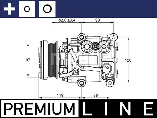 MAHLE ACP 22 000P - Compressore, Climatizzatore autozon.pro