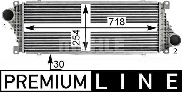 MAHLE CI 18 000P - Intercooler autozon.pro