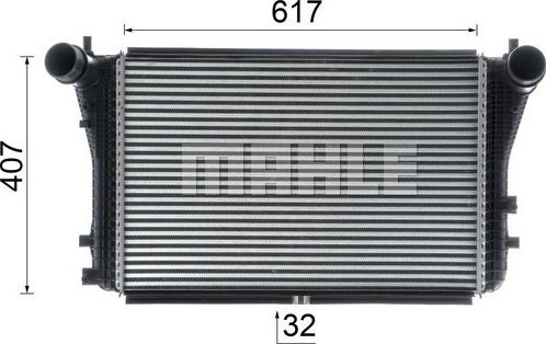 MAHLE CI 207 000P - Intercooler autozon.pro