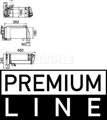 MAHLE CLC 143 000P - Radiatore olio, Retarder autozon.pro