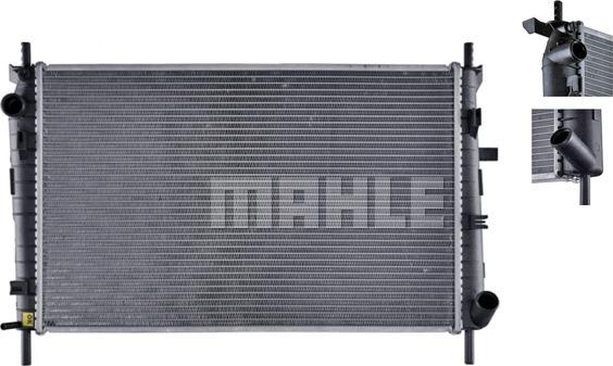 MAHLE CR 154 000S - Radiatore, Raffreddamento motore autozon.pro