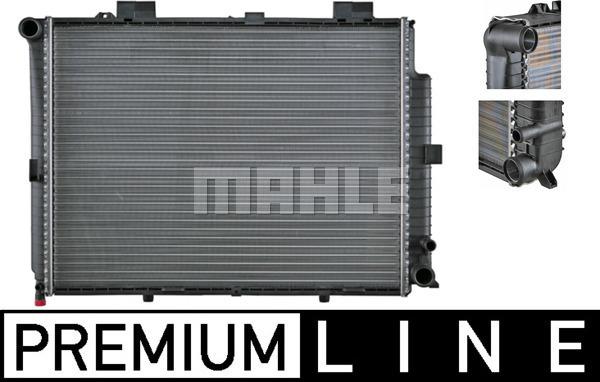 MAHLE CR 303 000P - Radiatore, Raffreddamento motore autozon.pro