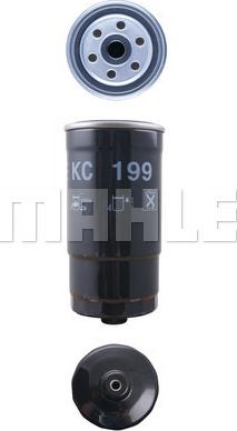 MAHLE KC 199 - Filtro carburante autozon.pro