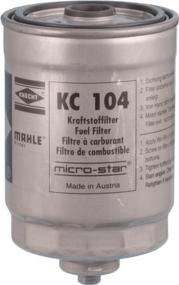 MAHLE KC 104 - Filtro carburante autozon.pro