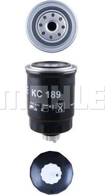 MAHLE KC 189 - Filtro carburante autozon.pro