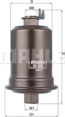 MAHLE KL 435 - Filtro carburante autozon.pro