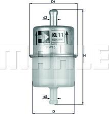 MAHLE KL11 - Filtro carburante autozon.pro