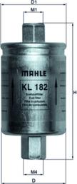 MAHLE KL 182 - Filtro carburante autozon.pro