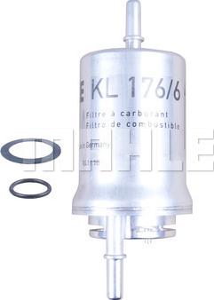 MAHLE KL 176/6D - Filtro carburante autozon.pro