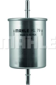 MAHLE KL 79 - Filtro carburante autozon.pro