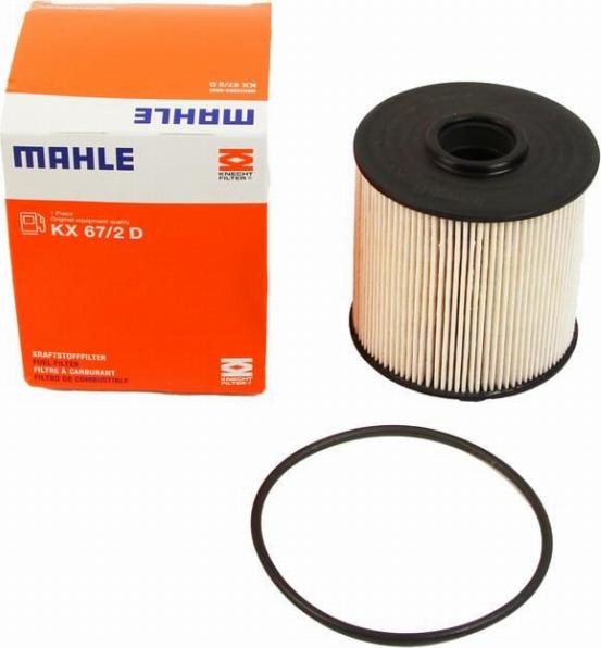 MAHLE KX 67/2D - Filtro carburante autozon.pro