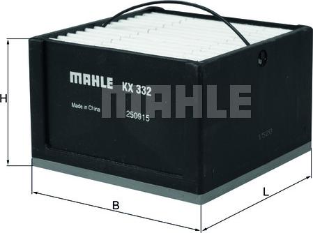 MAHLE KX 332 - Filtro carburante autozon.pro