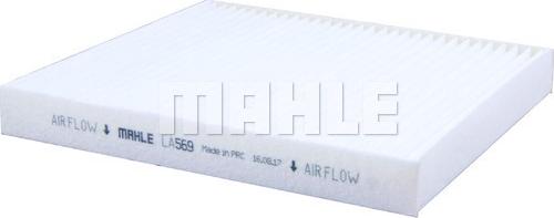 MAHLE LA 569 - Filtro, Aria abitacolo autozon.pro