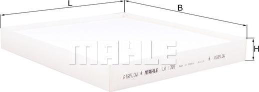 MAHLE LA 1399 - Filtro, Aria abitacolo autozon.pro