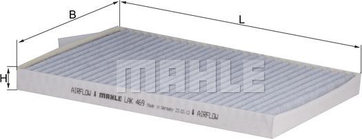 MAHLE LAK 469 - Filtro, Aria abitacolo autozon.pro