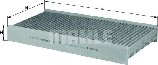 MAHLE LAK 410 - Filtro, Aria abitacolo autozon.pro