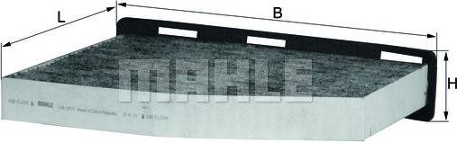 MAHLE LAK 181/1 - Filtro, Aria abitacolo autozon.pro