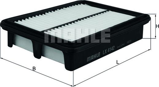 MAHLE LX 4142 - Filtro aria autozon.pro