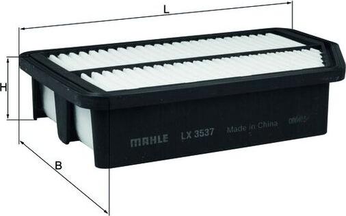 MAHLE LX 3537 - Filtro aria autozon.pro