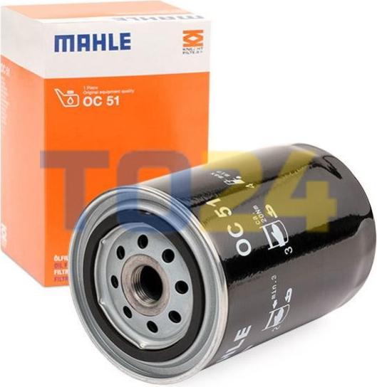 MAHLE OC 51 - Filtro olio autozon.pro