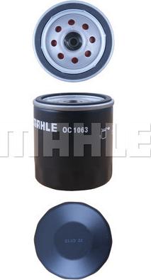 MAHLE OC 1063 - Filtro olio autozon.pro