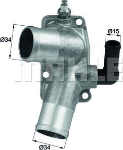 MAHLE TI 44 92D - Termostato, Refrigerante autozon.pro