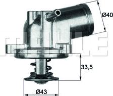 MAHLE TI 21 87 - Termostato, Refrigerante autozon.pro