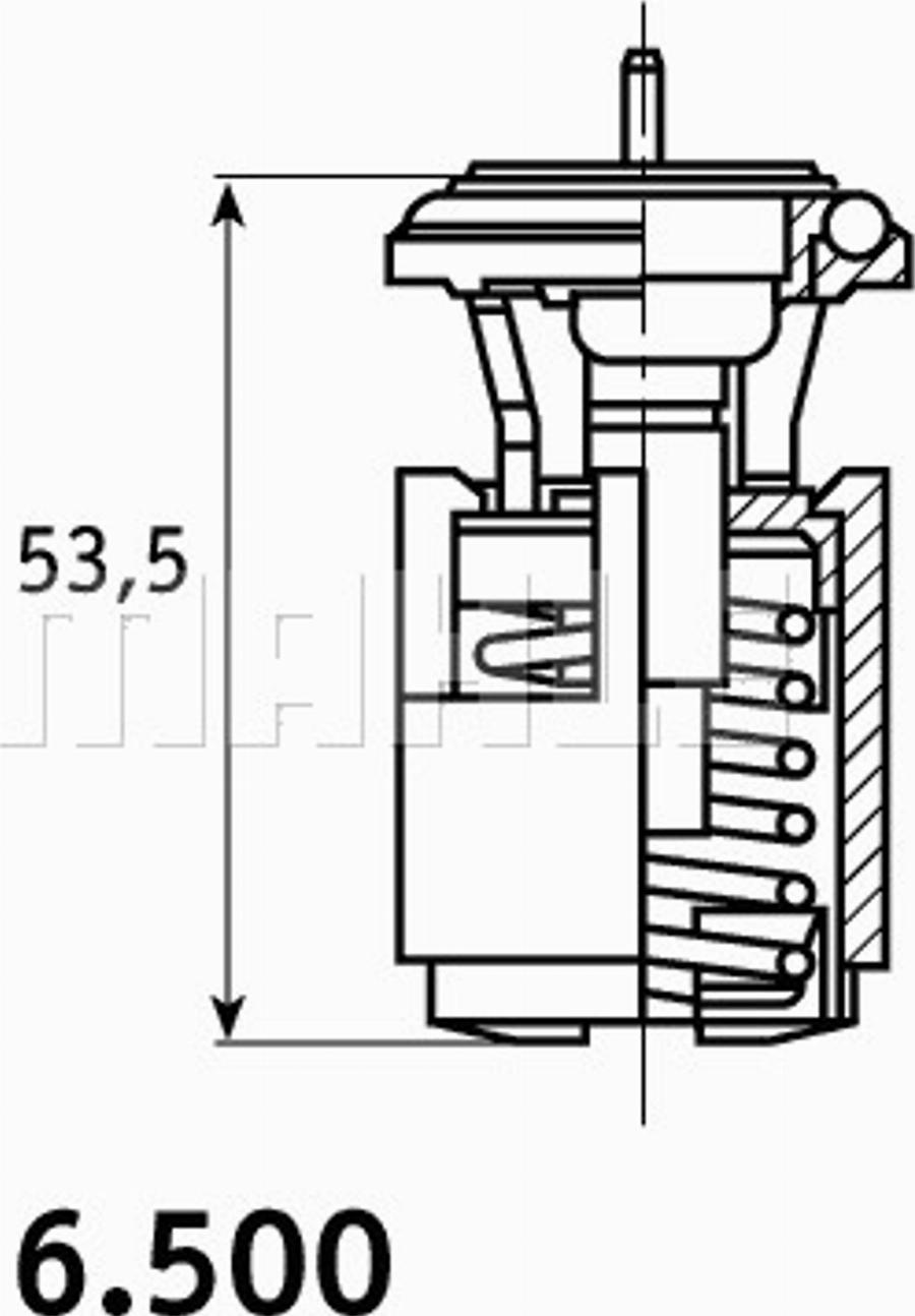 MAHLE TX 54 87D -  autozon.pro