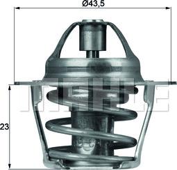 MAHLE TX 61 83 - Termostato, Refrigerante autozon.pro