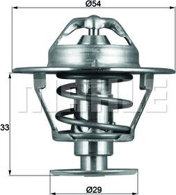 MAHLE TX 86 76D - Termostato, Refrigerante autozon.pro