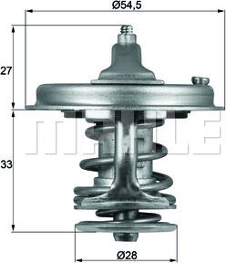 MAHLE TX 78 83 - Termostato, Refrigerante autozon.pro