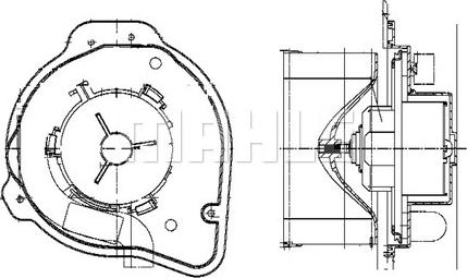 MAHLE AB 58 000P - Ventilatore abitacolo autozon.pro