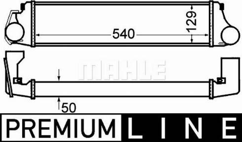 MAHLE CI 337 000P - Intercooler autozon.pro