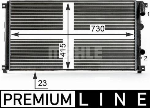 MAHLE CR 13 000P - Radiatore, Raffreddamento motore autozon.pro