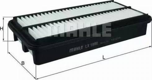 MAHLE LX 1999 - Filtro aria autozon.pro