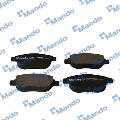 Mando MBF015164 - Kit pastiglie freno, Freno a disco autozon.pro