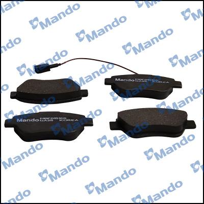 Mando MBF015168 - Kit pastiglie freno, Freno a disco autozon.pro