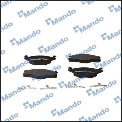 Mando MBF015110 - Kit pastiglie freno, Freno a disco autozon.pro