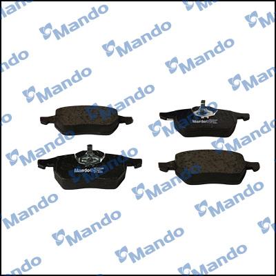 Mando MBF015117 - Kit pastiglie freno, Freno a disco autozon.pro